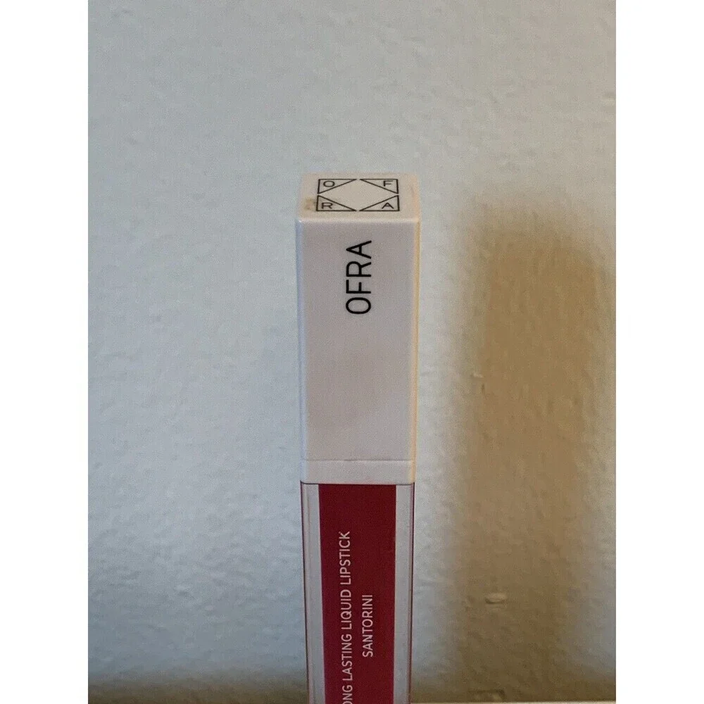 OFRA Long Lasting Liquid Lipstick in Santorini Full Size Cracked Lid Damaged